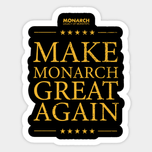 MONARCH: LEGACY OF MONSTERS MAKE MONARCH GREAT AGAIN (GRUNGE) Sticker